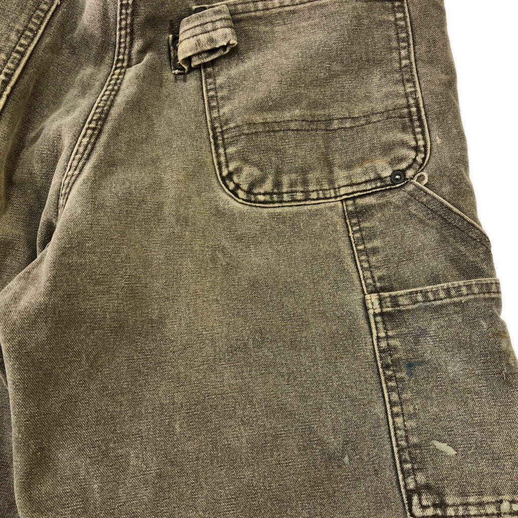 90s Carhartt Duck Double Knee Bib Overall Duck Overall