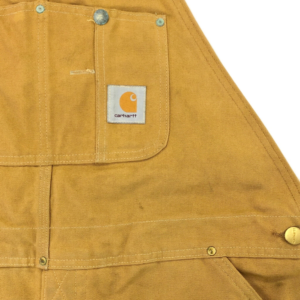 90s Carhartt Duck Double Knee Bib Overall Duck Overall