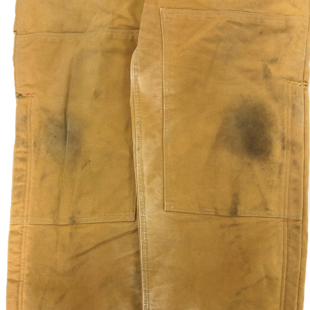 90s Carhartt Duck Double Knee Bib Overall Duck Overall