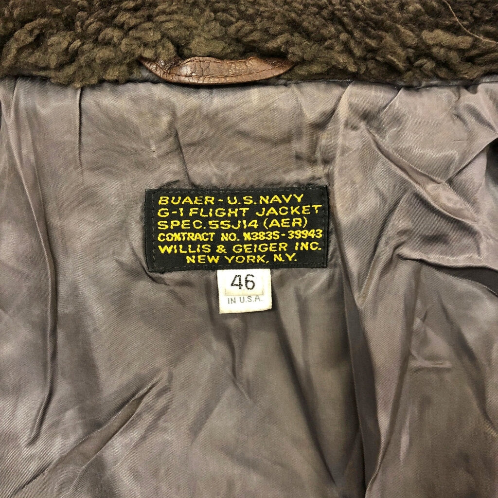 Willis&Geiger G-1 Flight Jacket Military Jacket