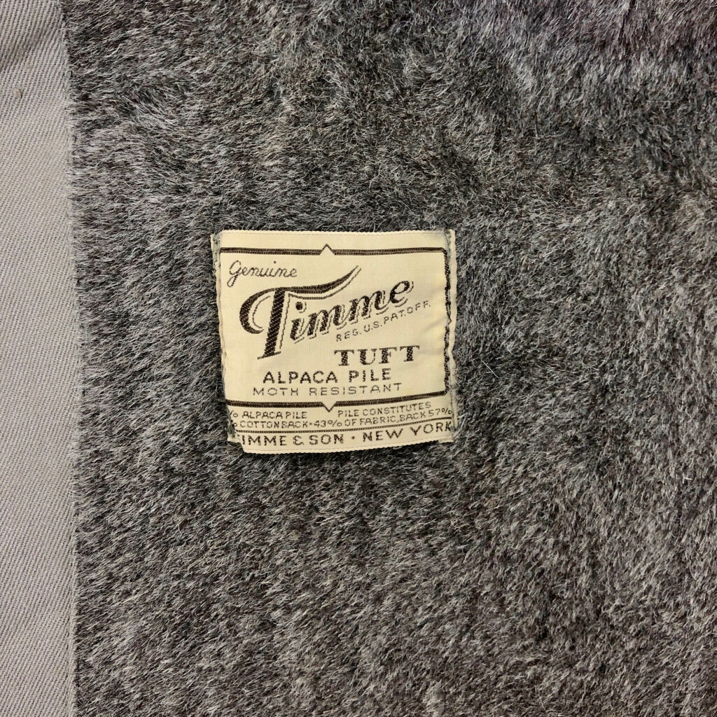 50s GENUINE TIMME TUFT Coat