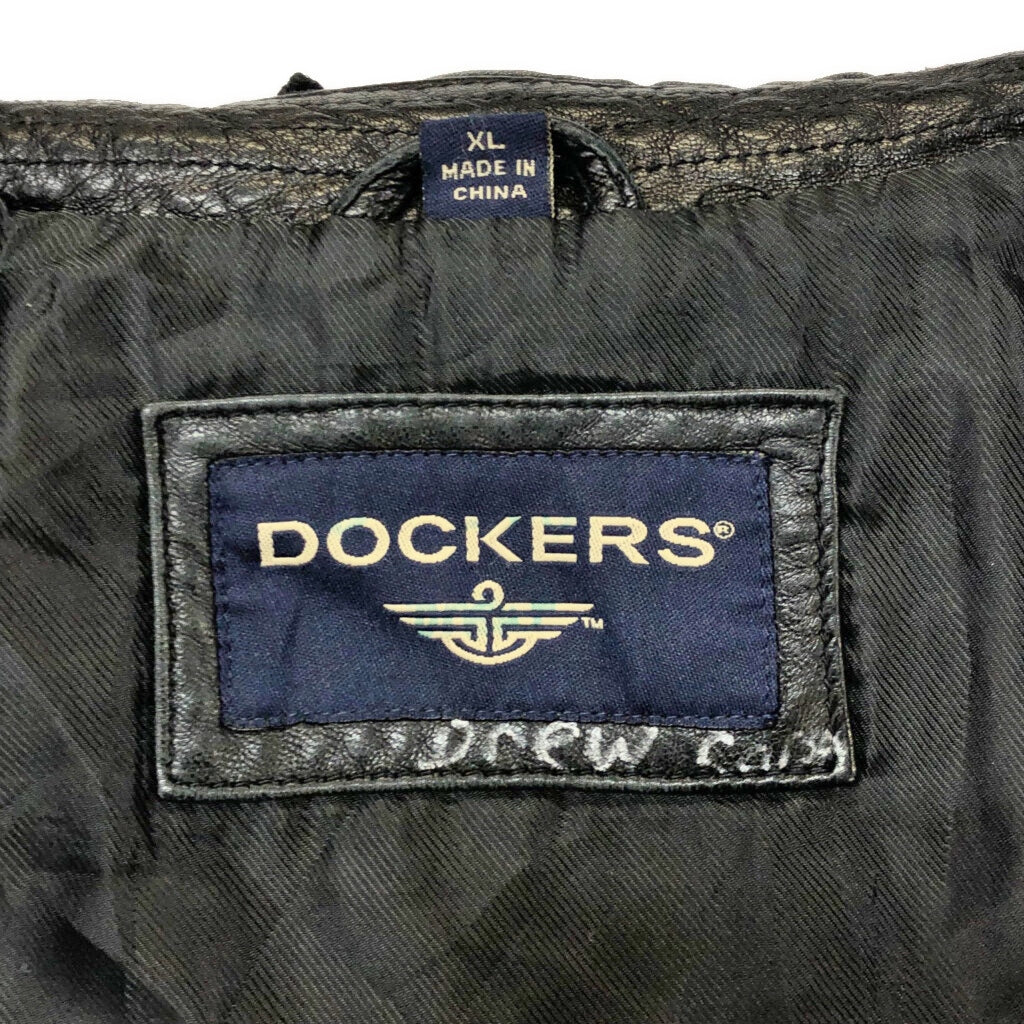 DOCKERS Leather Jacket