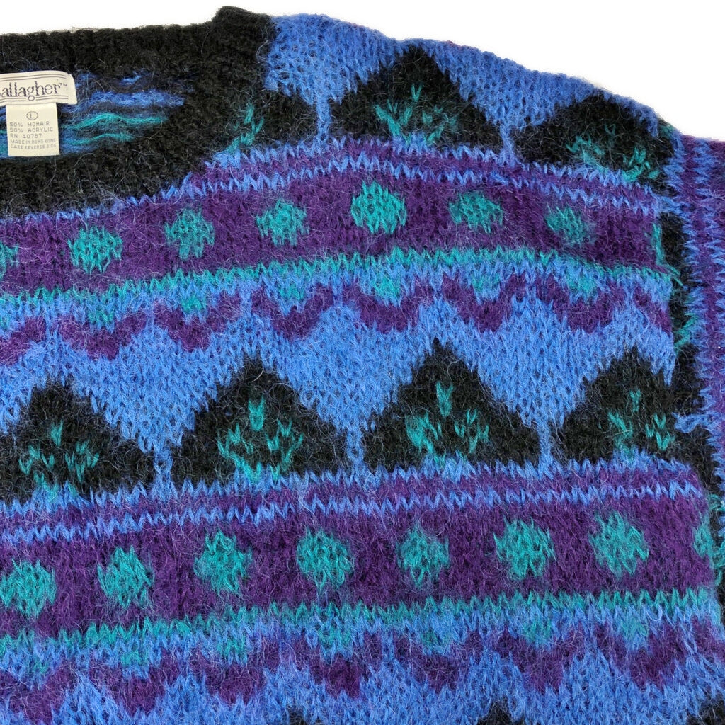 80s GALLAGHER Crewneck Sweater
