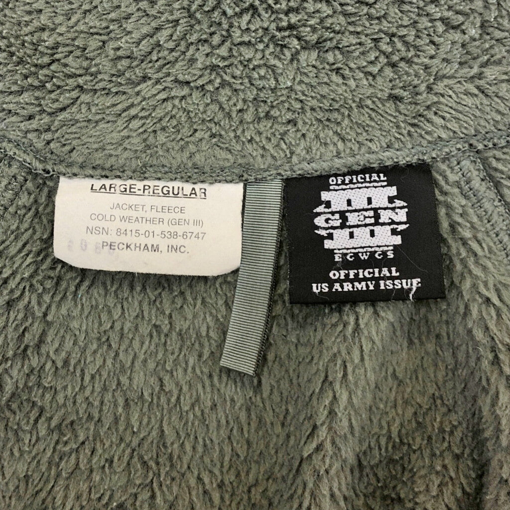 U.S. ARMY ECWCS GEN3 Level3 Fleece Jacket Military Jacket