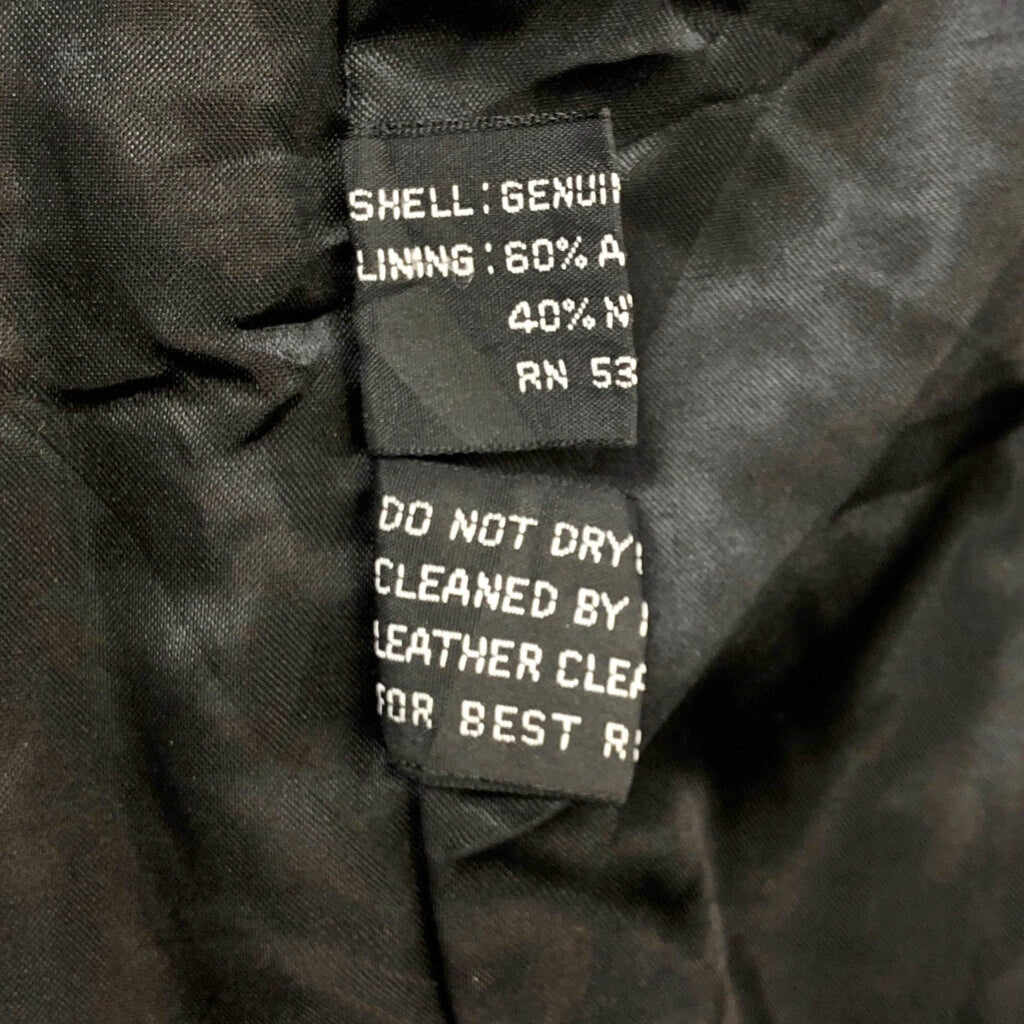 90s I.O.U. LEATHER COLLECTION Coat