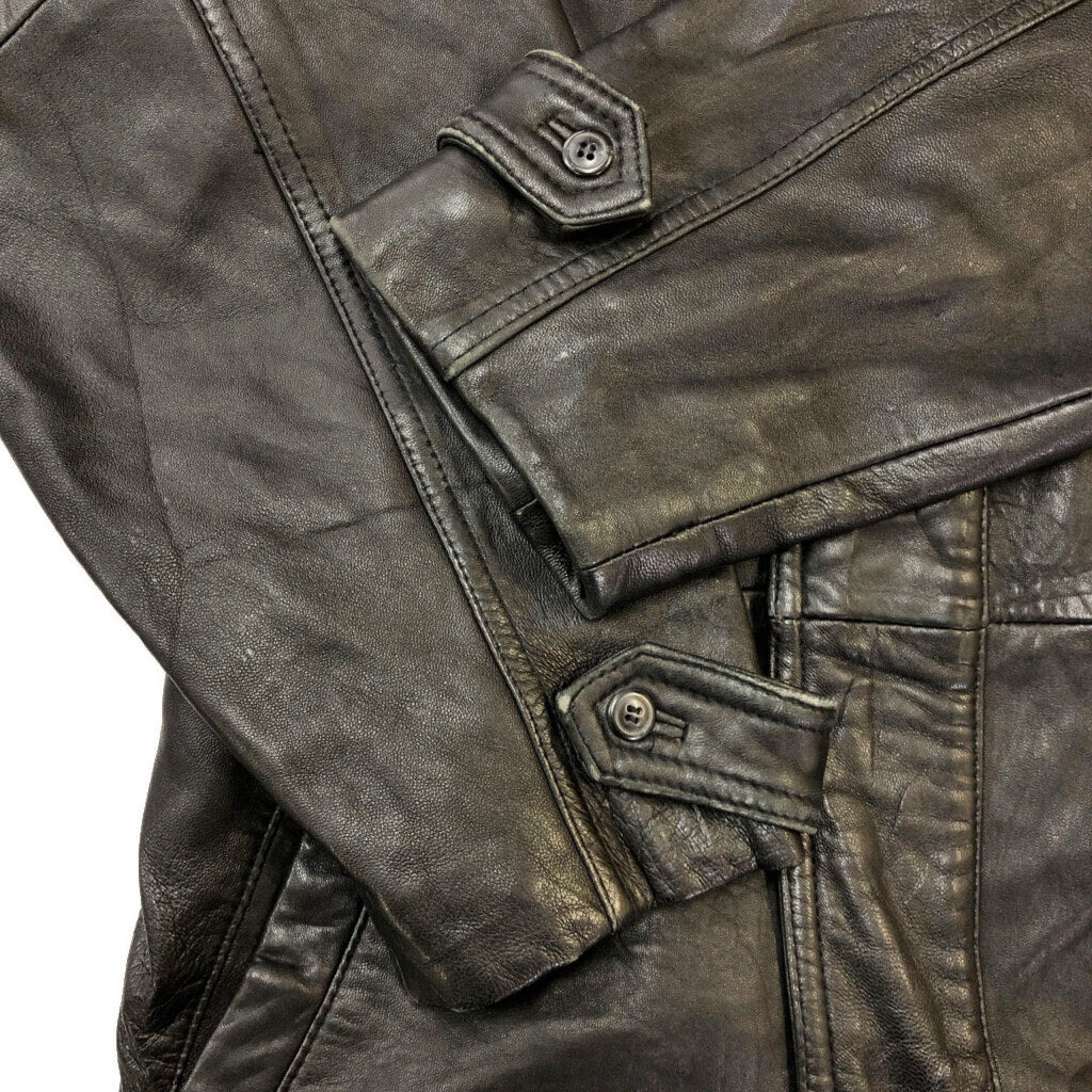 90s I.O.U. LEATHER COLLECTION Coat