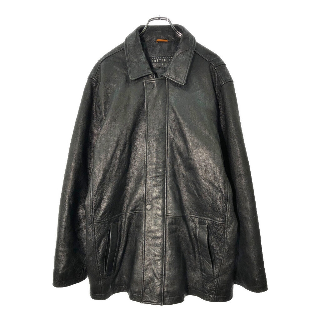 PERRY ELLIS PORTFOLIO Leather Jacket