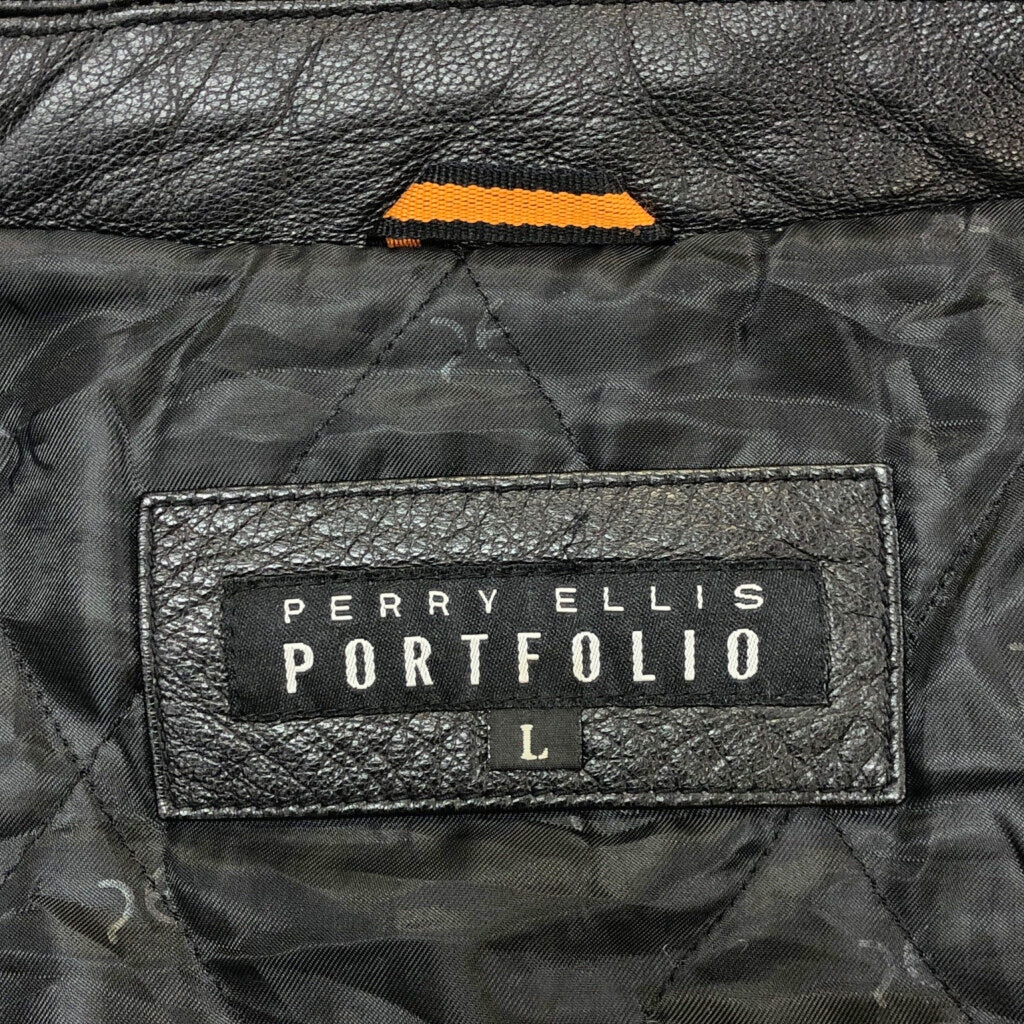 PERRY ELLIS PORTFOLIO Leather Jacket