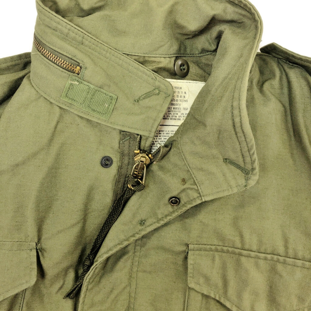 80s U.S. ARMY M-65 Field Jacket 3rd Military Jacket