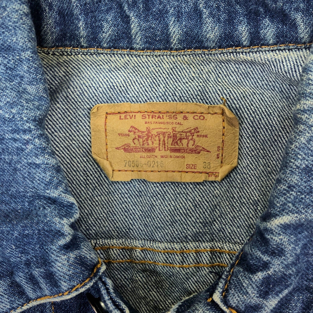 80s Levi's 70506-0216 Denim Jacket