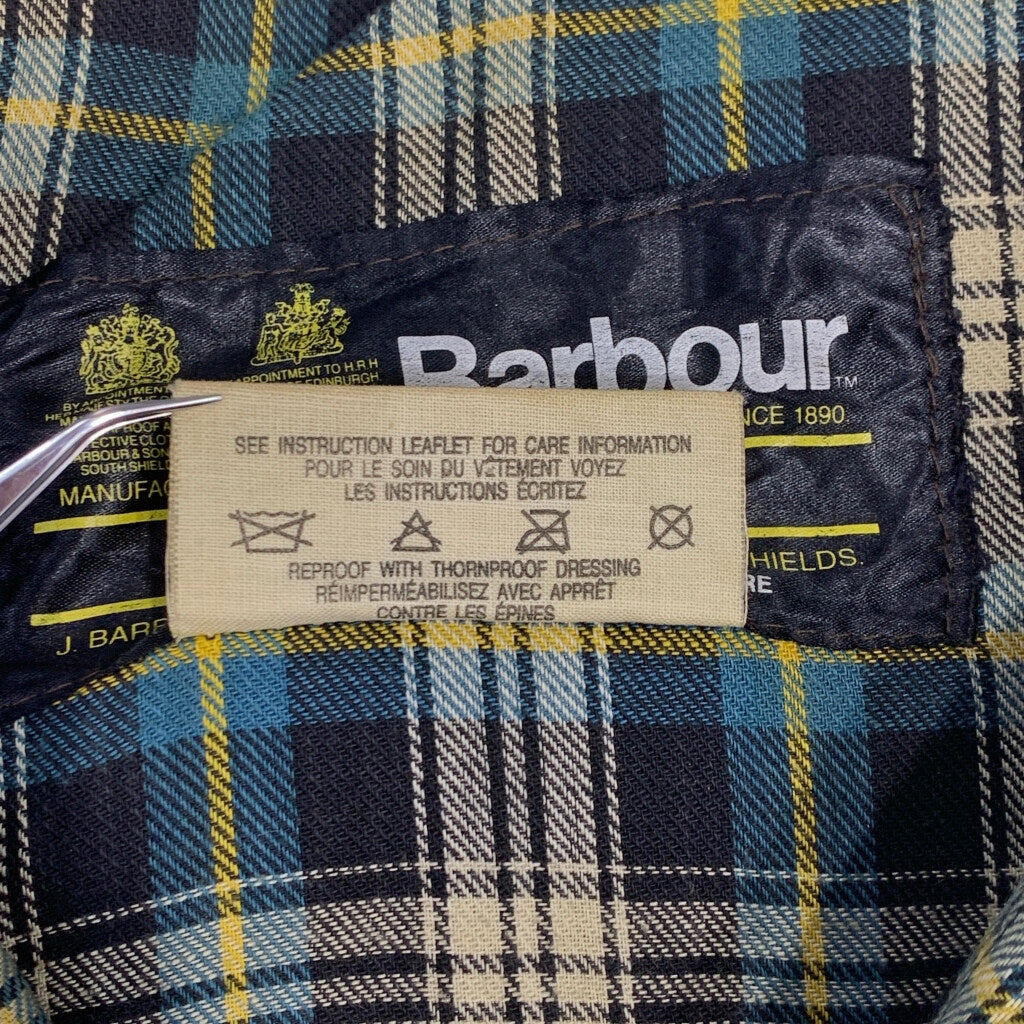80s Barbour BORDER Oiled Jacket