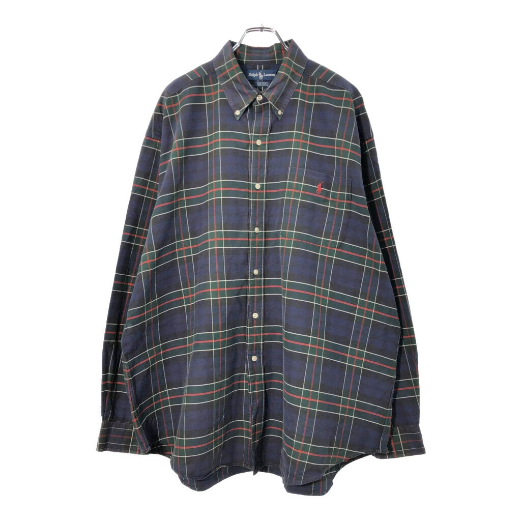 RALPH LAUREN BIG SHIRT Check Shirt