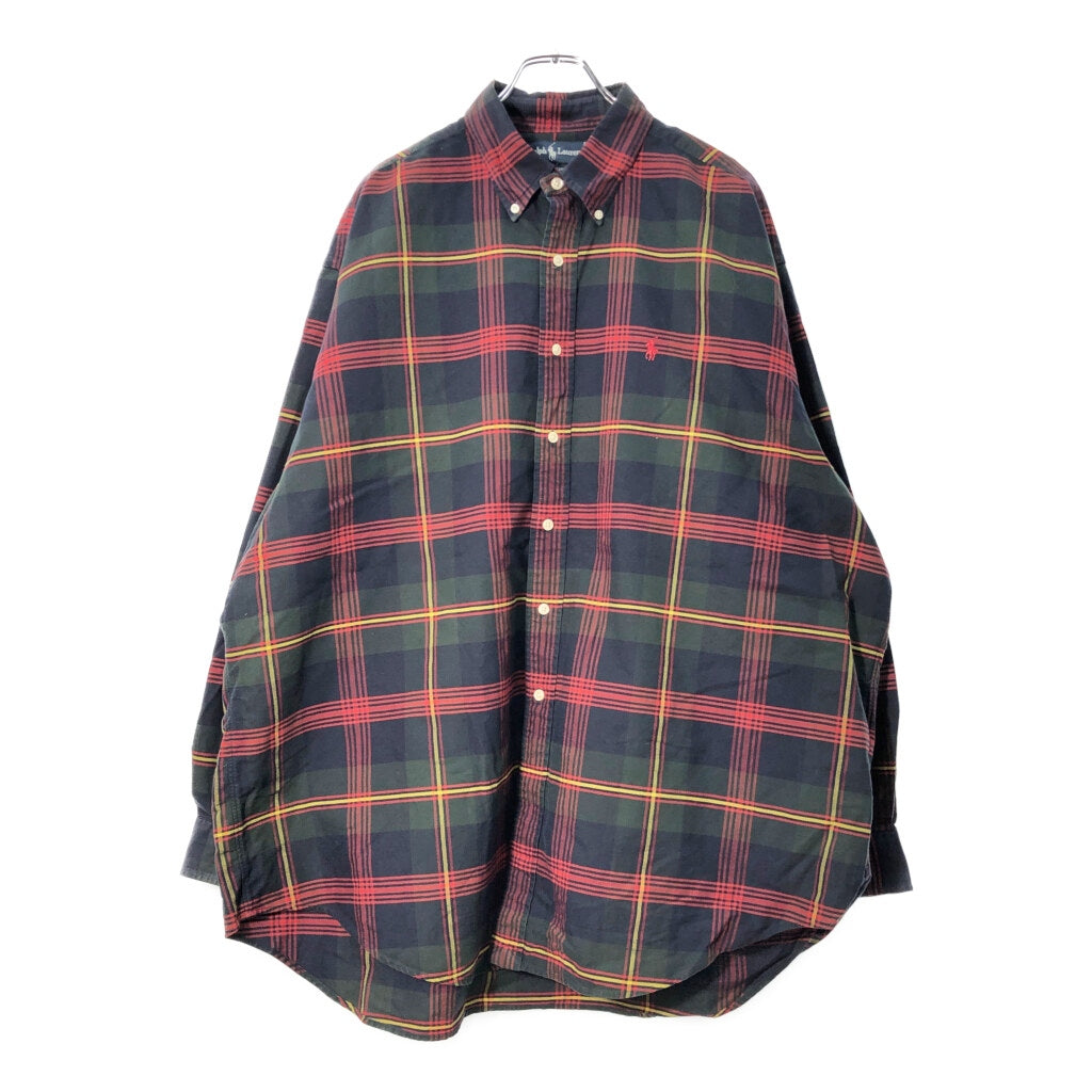 RALPH LAUREN BIG SHIRT Check Shirt