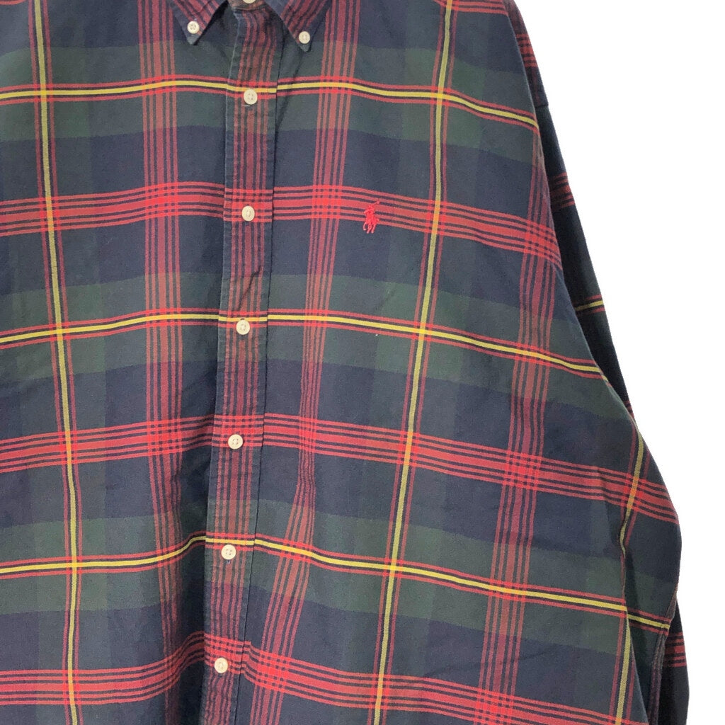 RALPH LAUREN BIG SHIRT Check Shirt