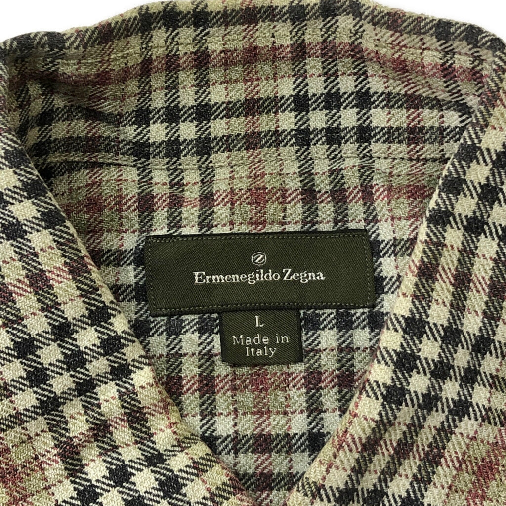 Ermenegildo Zegna Check Shirt