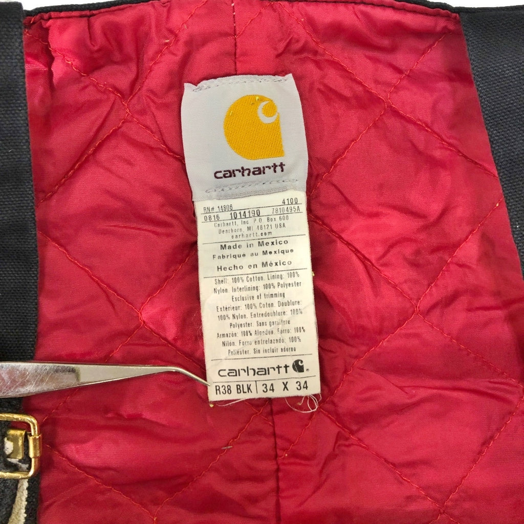 Carhartt Duck Double Knee Bib Overall Duck Overall