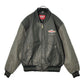 STREET MACHINE Varsity Leather Jacket