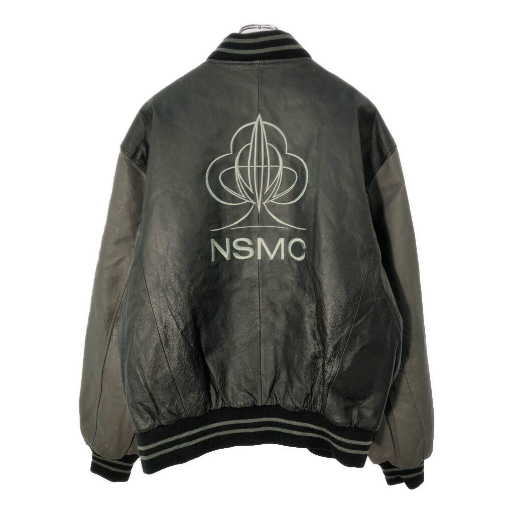 STREET MACHINE Varsity Leather Jacket