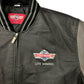 STREET MACHINE Varsity Leather Jacket