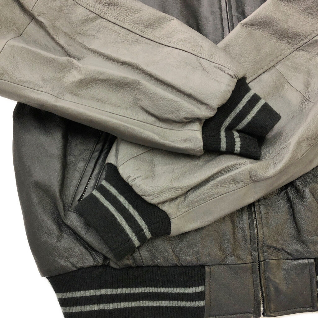 STREET MACHINE Varsity Leather Jacket