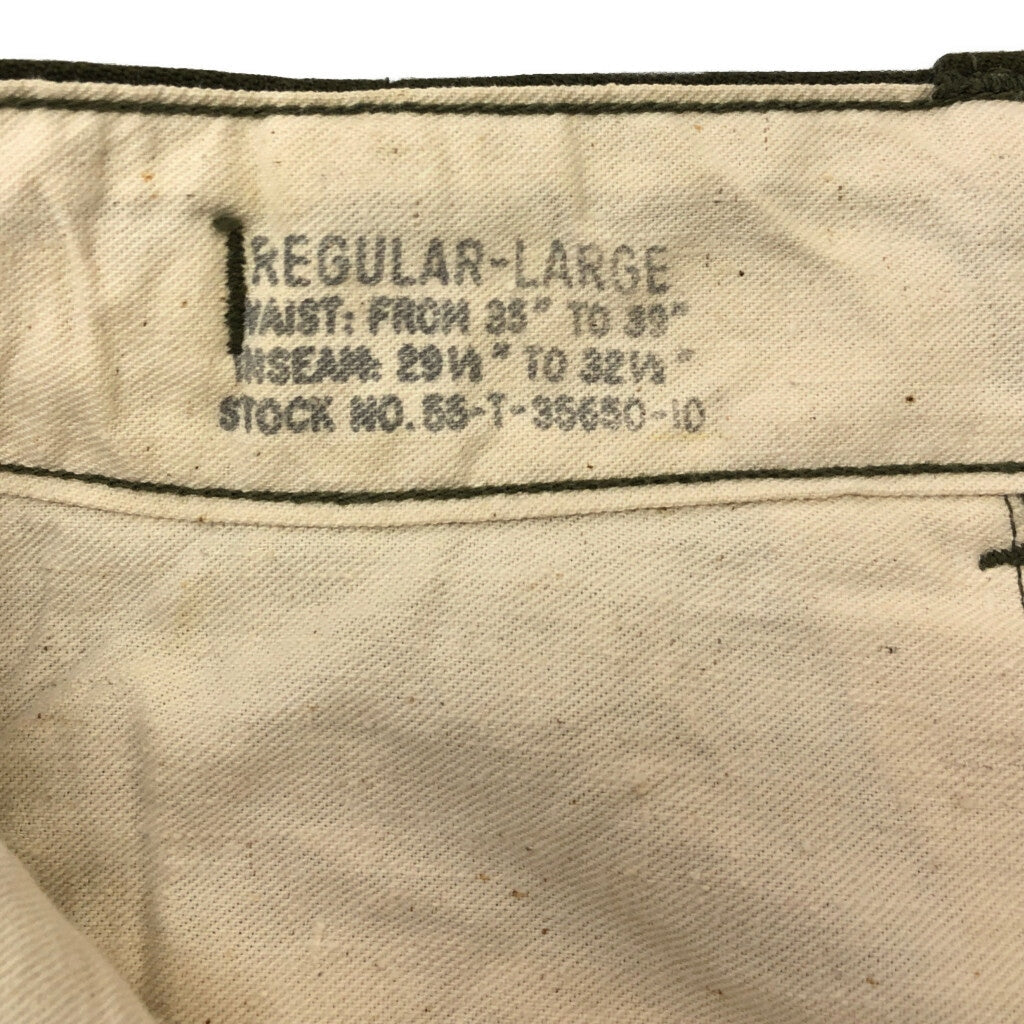 50s U.S.ARMY M-51 Wool Field Trousers Military Pants