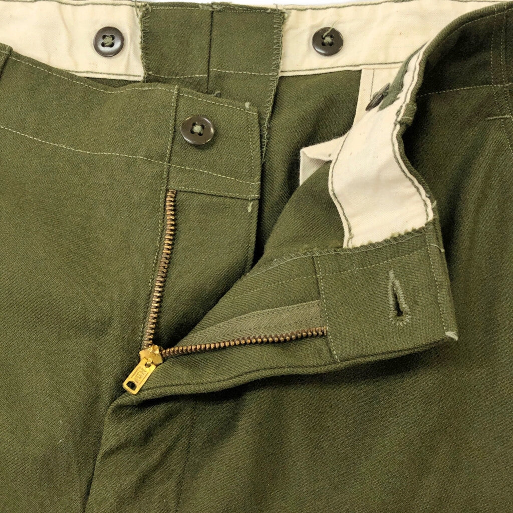 50s U.S.ARMY M-51 Wool Field Trousers Military Pants