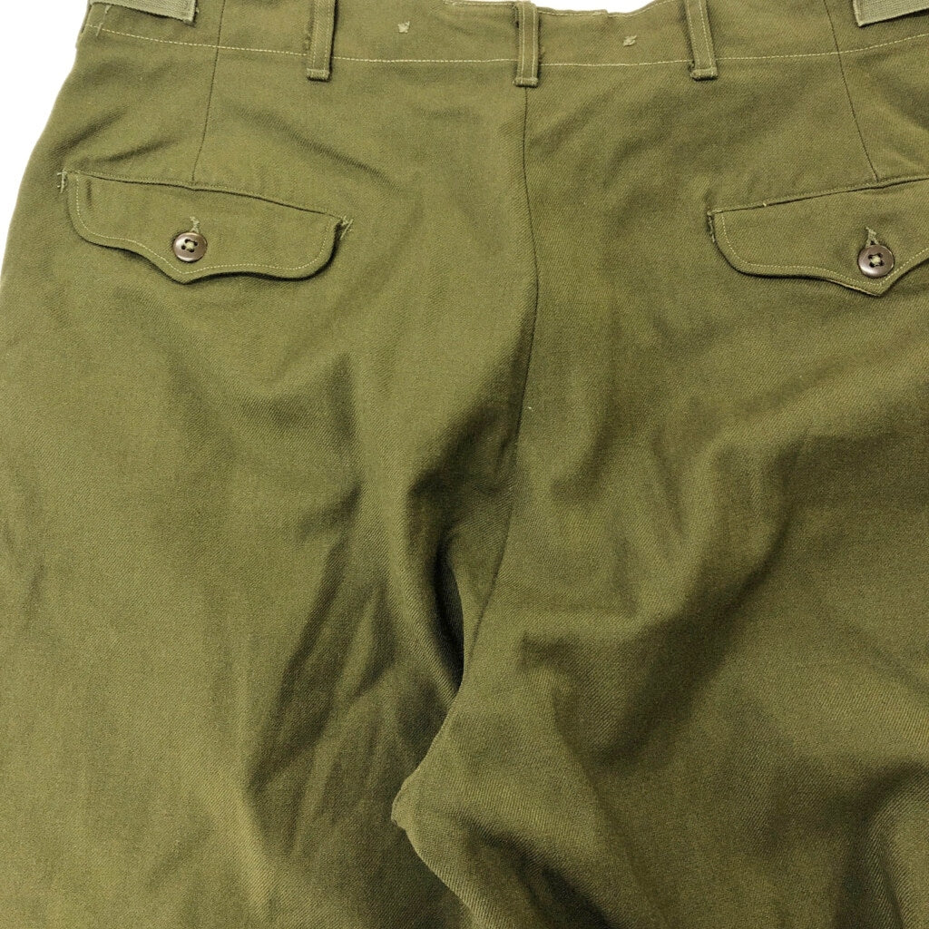 50s U.S.ARMY M-51 Wool Field Trousers Military Pants