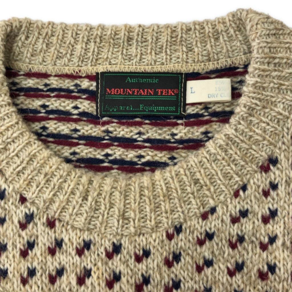 80s MOUNTAIN TEK Crewneck Sweater