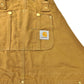90s Carhartt Duck Double Knee Bib Overall Duck Overall