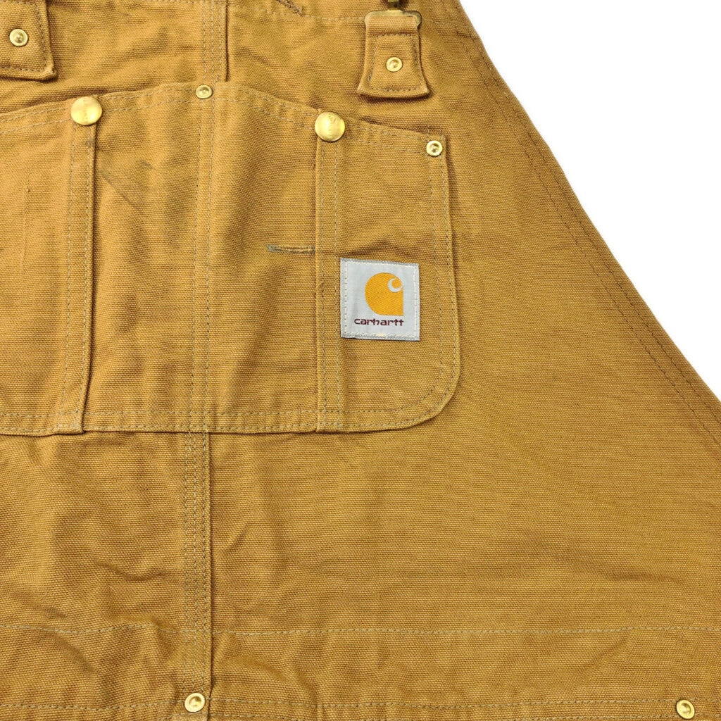 90s Carhartt Duck Double Knee Bib Overall Duck Overall