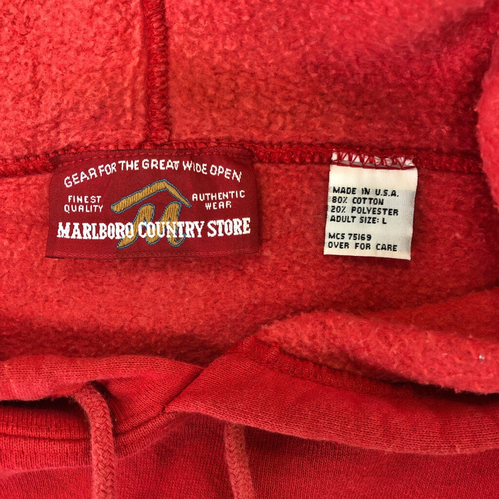 90s MARLBORO COUNTRY STORE Plain Hoodie