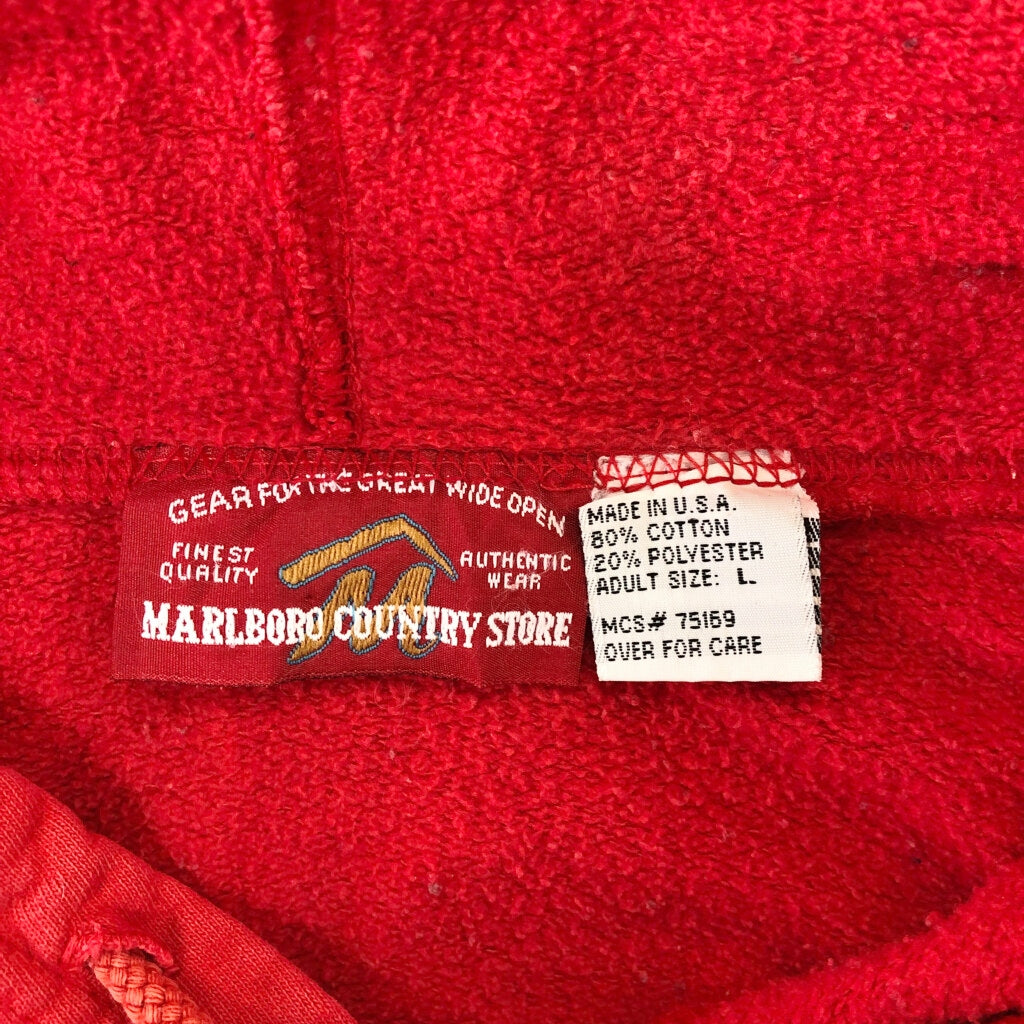 90s MARLBORO COUNTRY STORE Plain Hoodie
