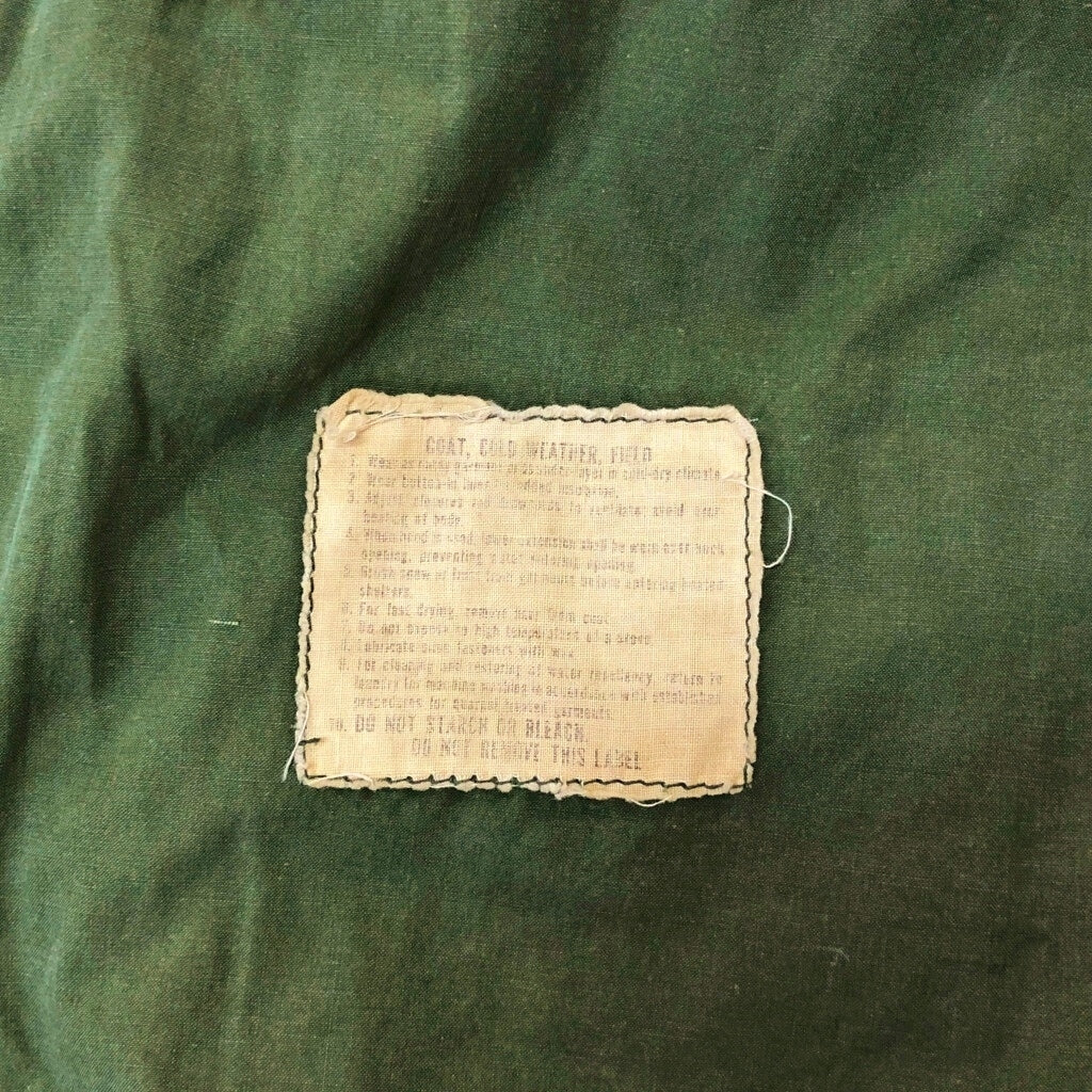 70s U.S. ARMY M-65 Field Jacket 3rd Military Jacket