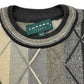 90s TUNDRA 3D Knit Sweater