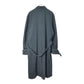 70s YVES SAINT LAURENT Balmacaan Soutien Collar Coat
