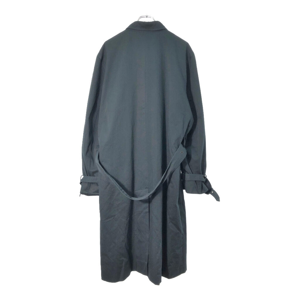 70s YVES SAINT LAURENT Balmacaan Soutien Collar Coat