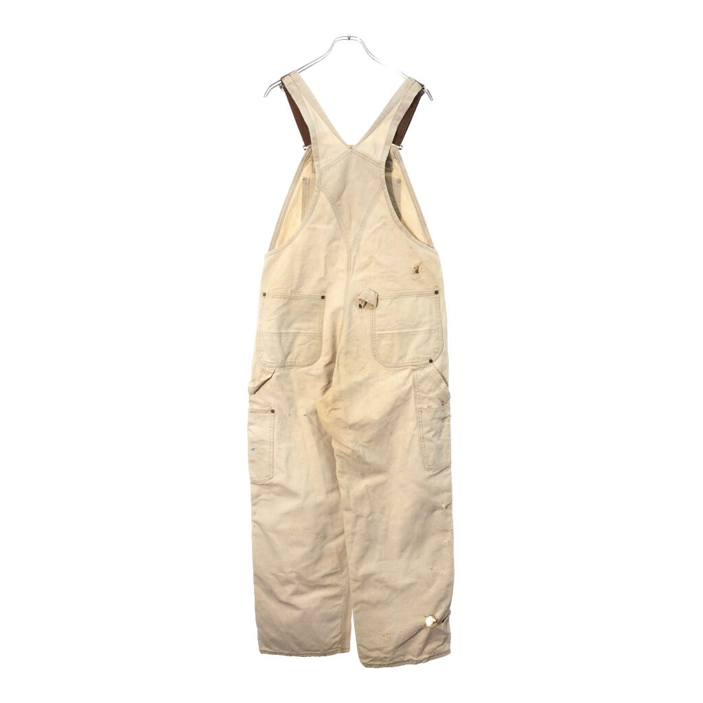 80s Carhartt Duck Double Knee Bib Overall Duck Overall