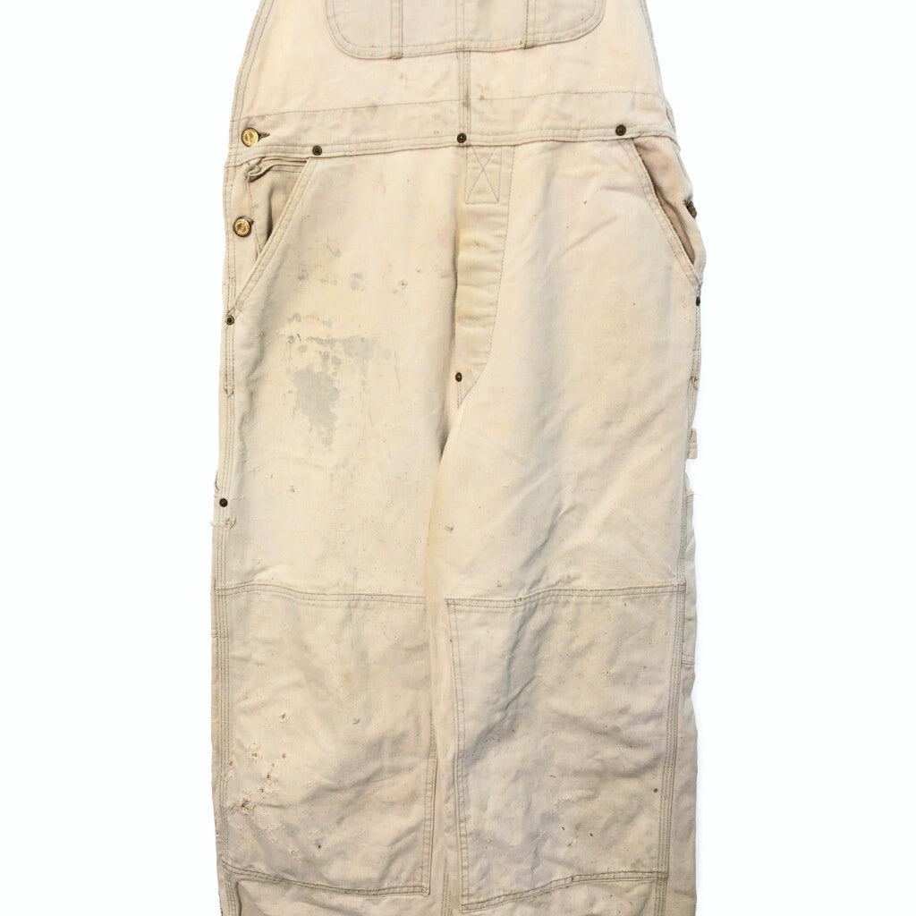 80s Carhartt Duck Double Knee Bib Overall Duck Overall