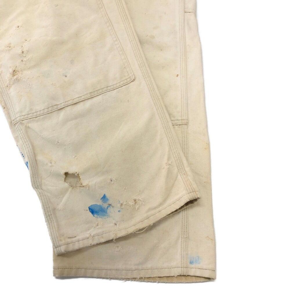 80s Carhartt Duck Double Knee Bib Overall Duck Overall