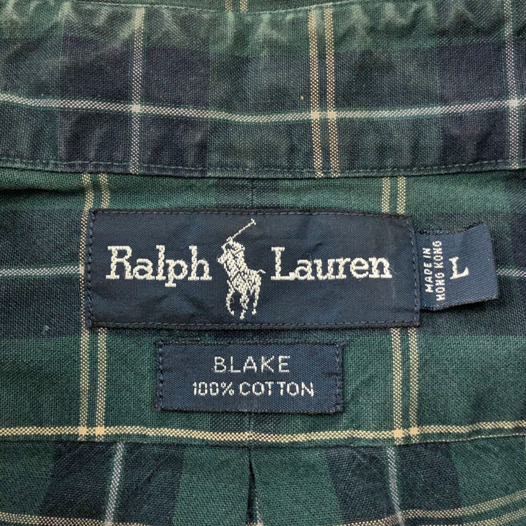 90s RALPH LAUREN BLAKE Check Shirt