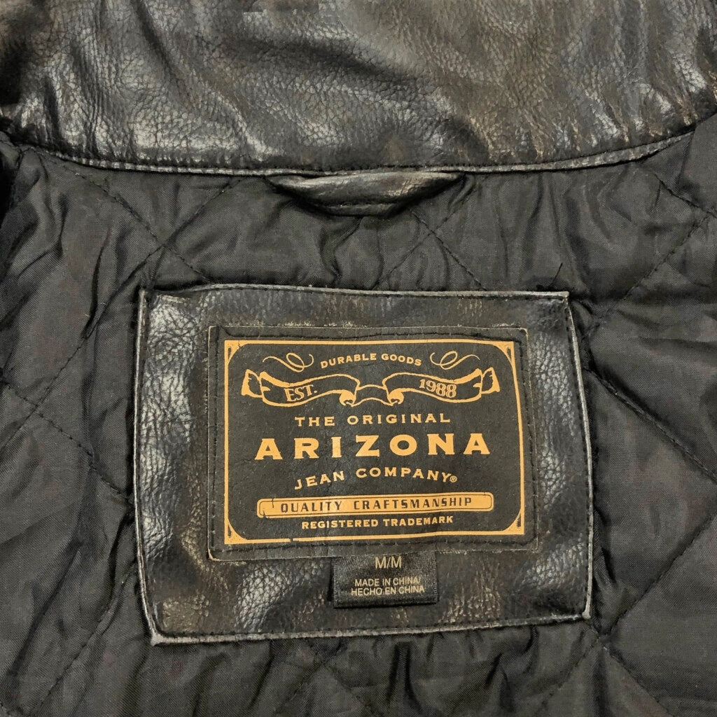 ARIZONA アリゾナ Single Riders fake Leather Jacket