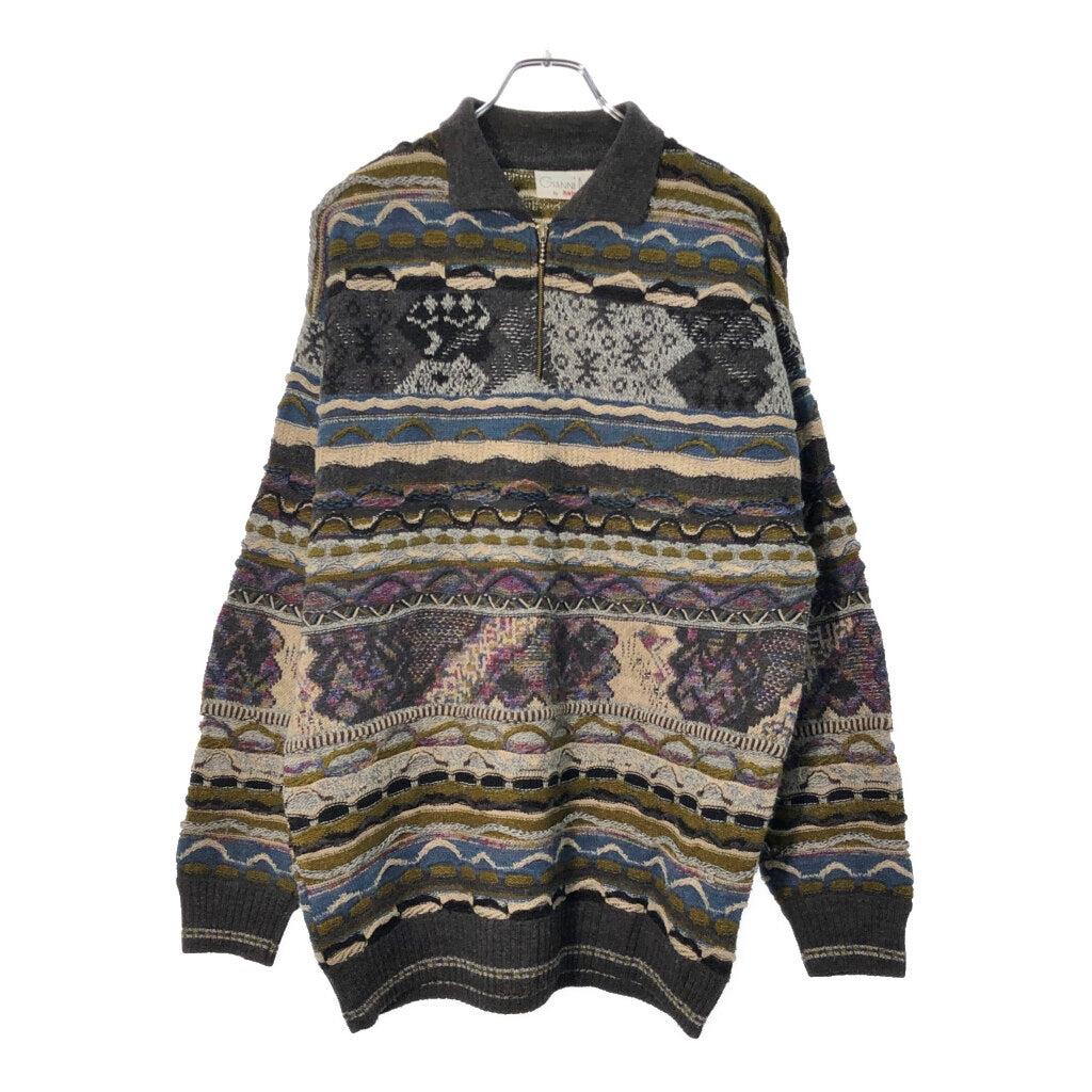 GIANNI M 3D Knit Sweater