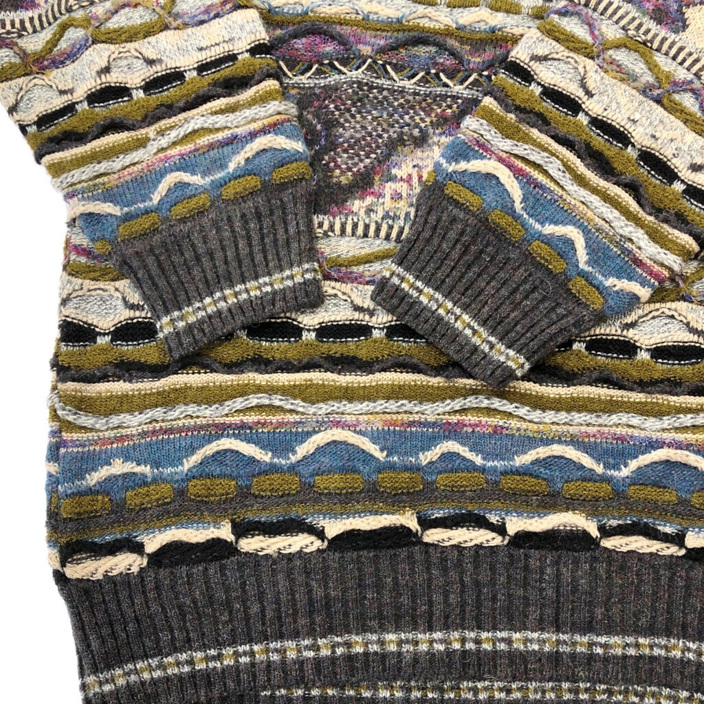 GIANNI M 3D Knit Sweater