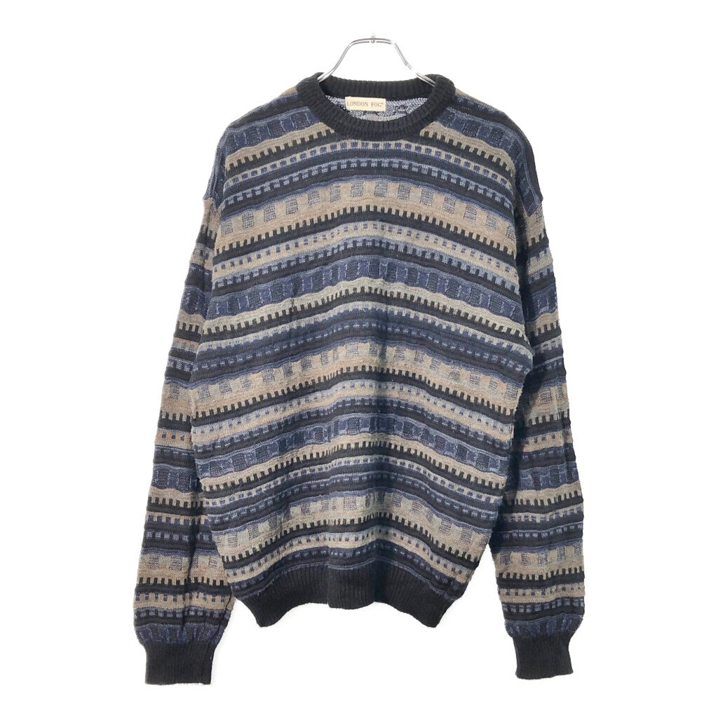 London Fog 3D Knit Sweater