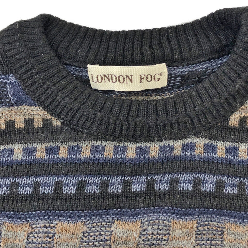 London Fog 3D Knit Sweater