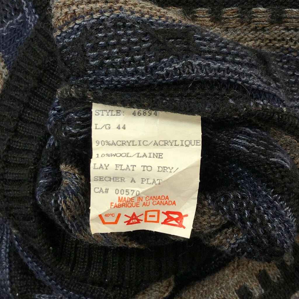 London Fog 3D Knit Sweater