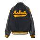 Powers Leather switching Stadium Jacket