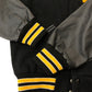 Powers Leather switching Stadium Jacket