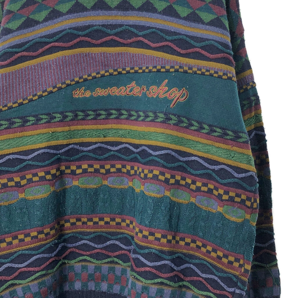 SWEATER SHOP 3D Knit Sweater