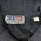 007 COLLECTION half button 3D Knit Sweater